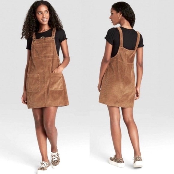 Wild Fable Sleeveless Brown Corduroy 